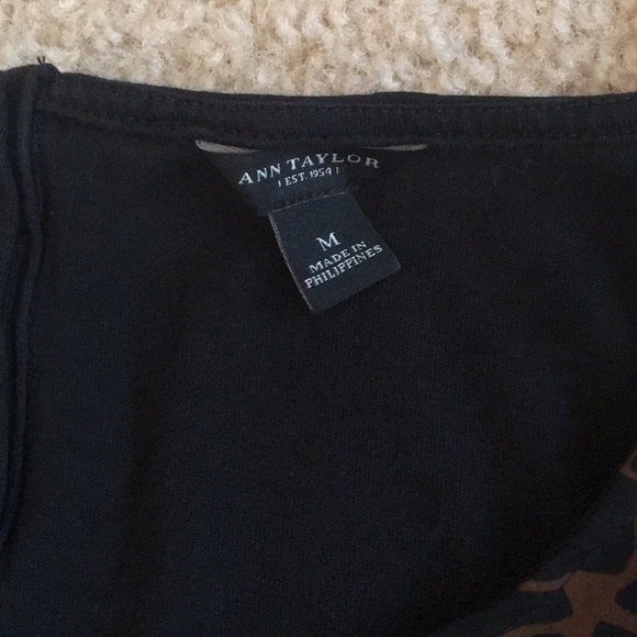 Pattern blocked top with giraffe print. Medium. - Picture 2 of 3